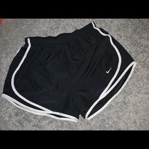 Nike black tempo shorts